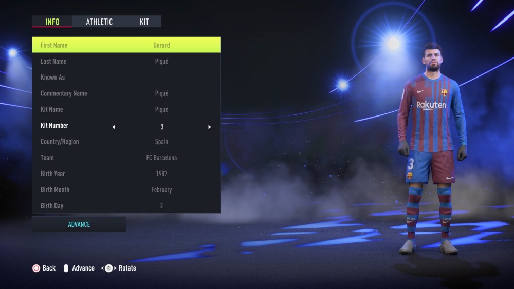 FIFA 22 rebuilds in career mode