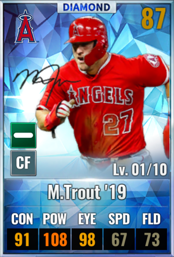 Mike Trout is the Cover Athlete For MLB 9 Innings 22 Operation Sports