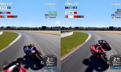 motogp 22 gameplay split-screen