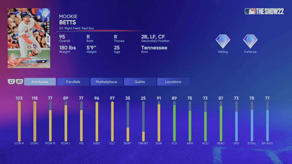 Always Intense Choice Pack - All-Star Mookie Betts