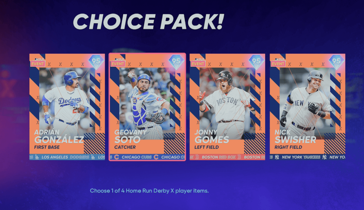 MLB Home Run Derby X Pack