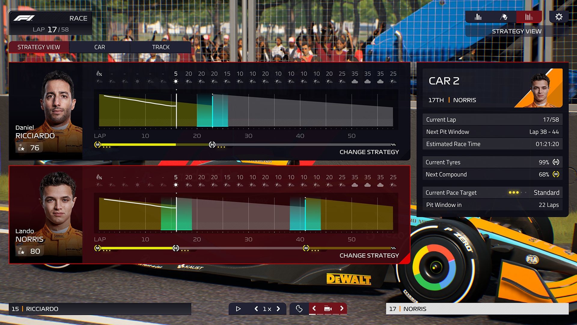 F1 Manager 2022 In-Game Audio