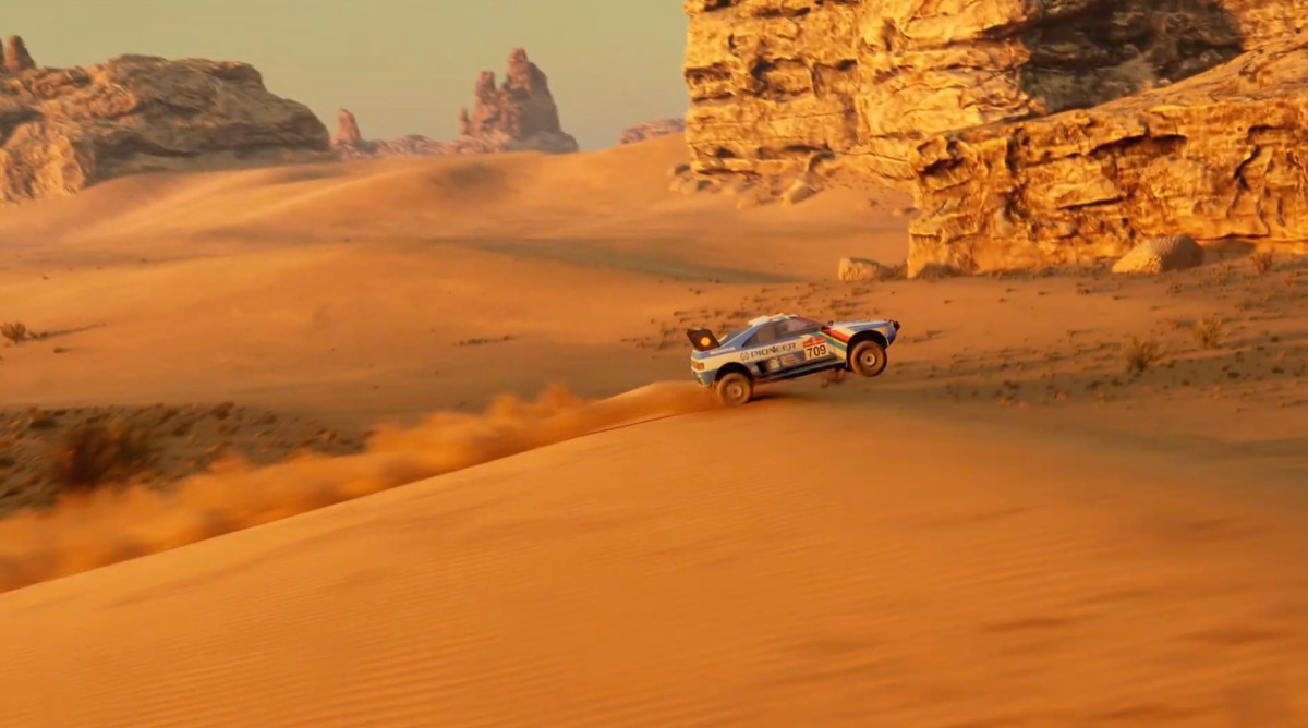 Dakar Desert Rally Trailer 80's