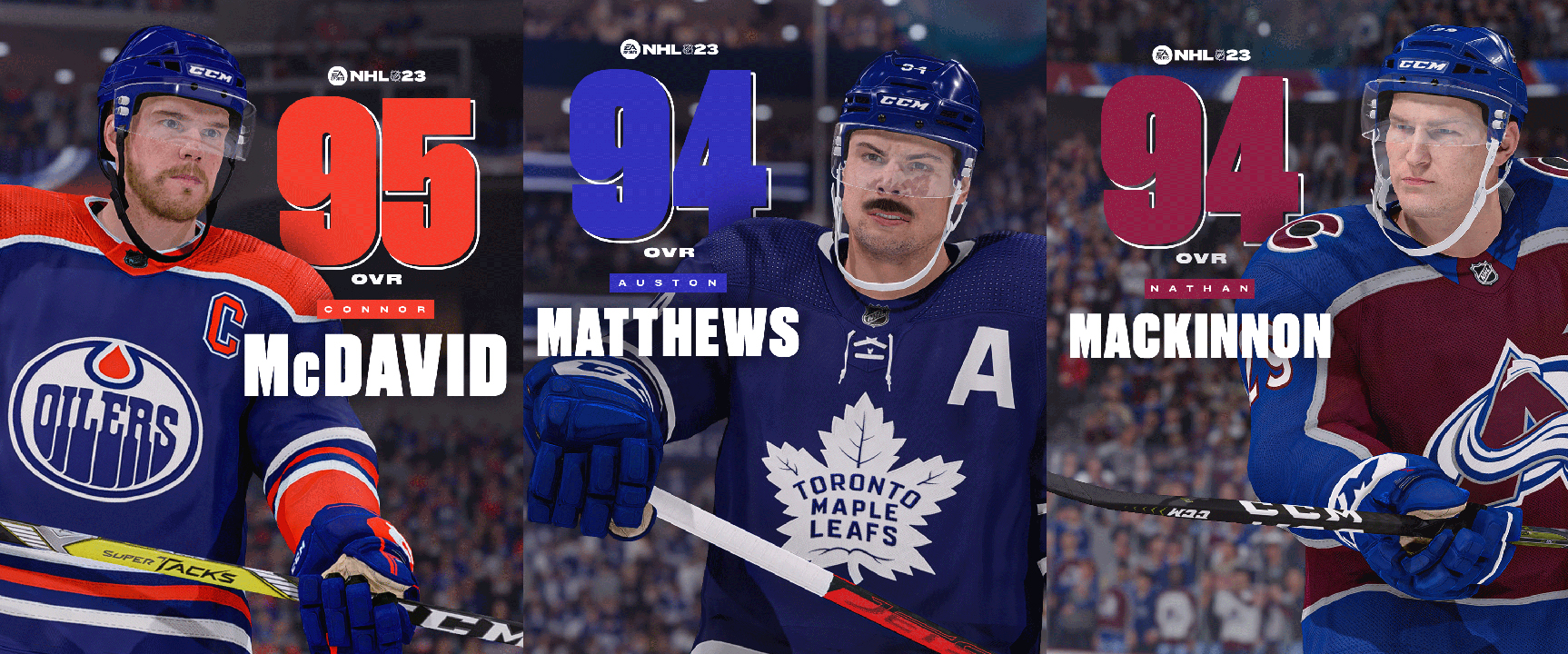 NHL 23 Player Ratings - Top 50 Players Revealed