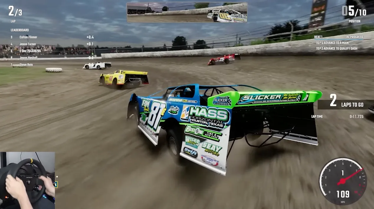 World of Outlaws Dirt Racing Gameplay Video Operation Sports
