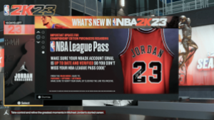 NBA 2K23 NBA League Pass Code Issues