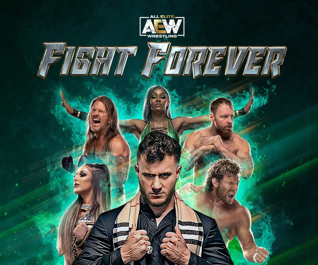 aew fight forever cover