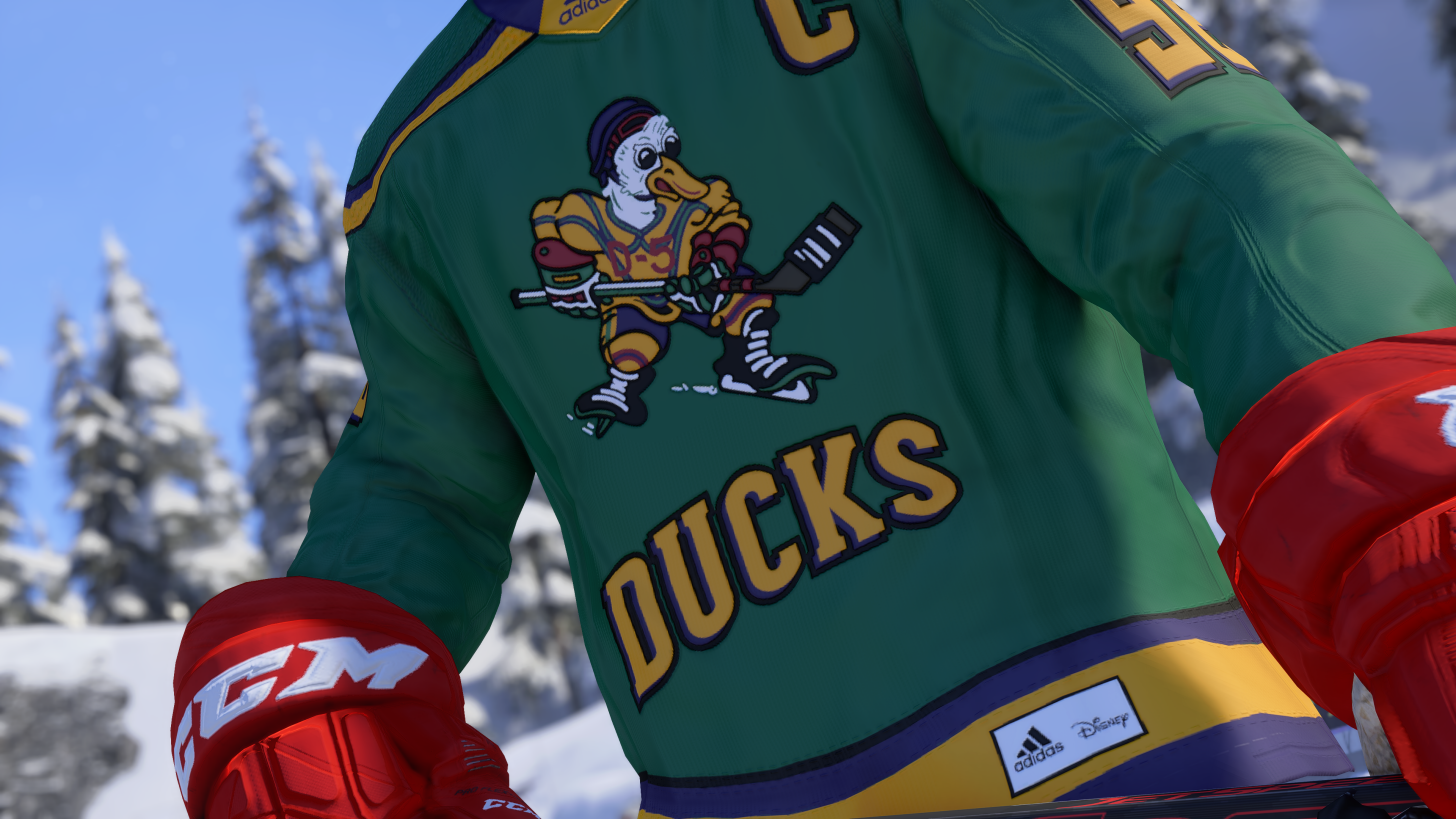 Disney The Mighty Ducks Spirit Jersey 30th Anniversary XL Hockey Jersey  Style