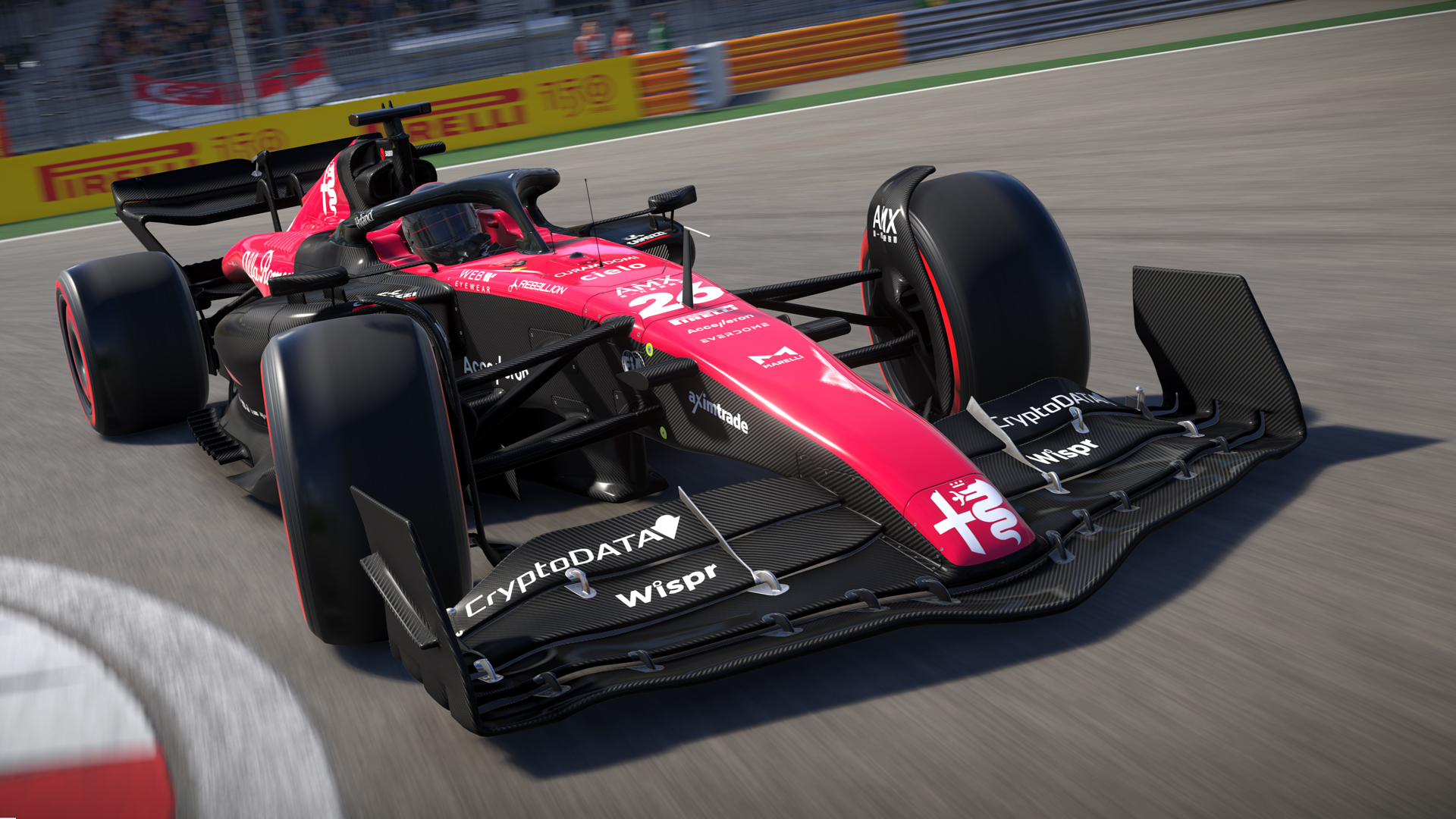 F1 22 Adds Alfa Romeo F1 Team 2023 C43 Car, Play List on March 2