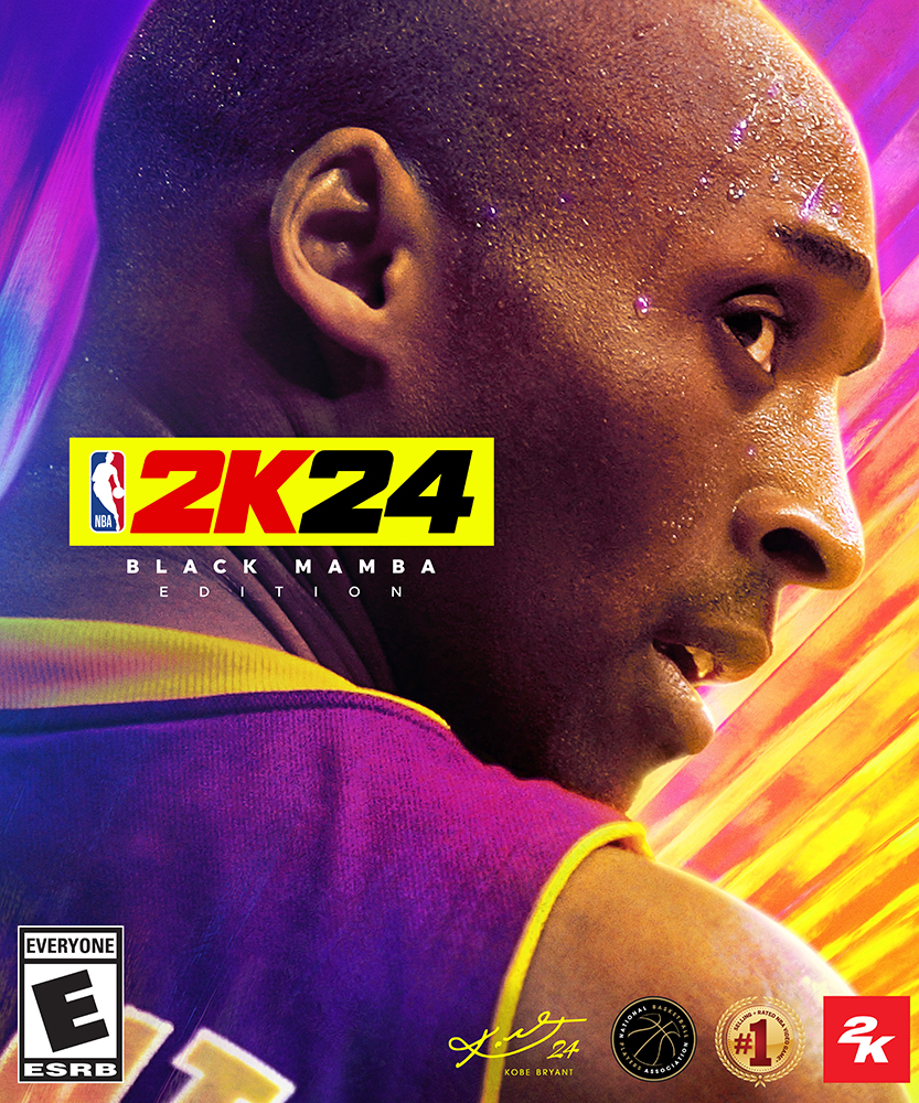 NBA 2K24 Black Mamba Edition Cover Art