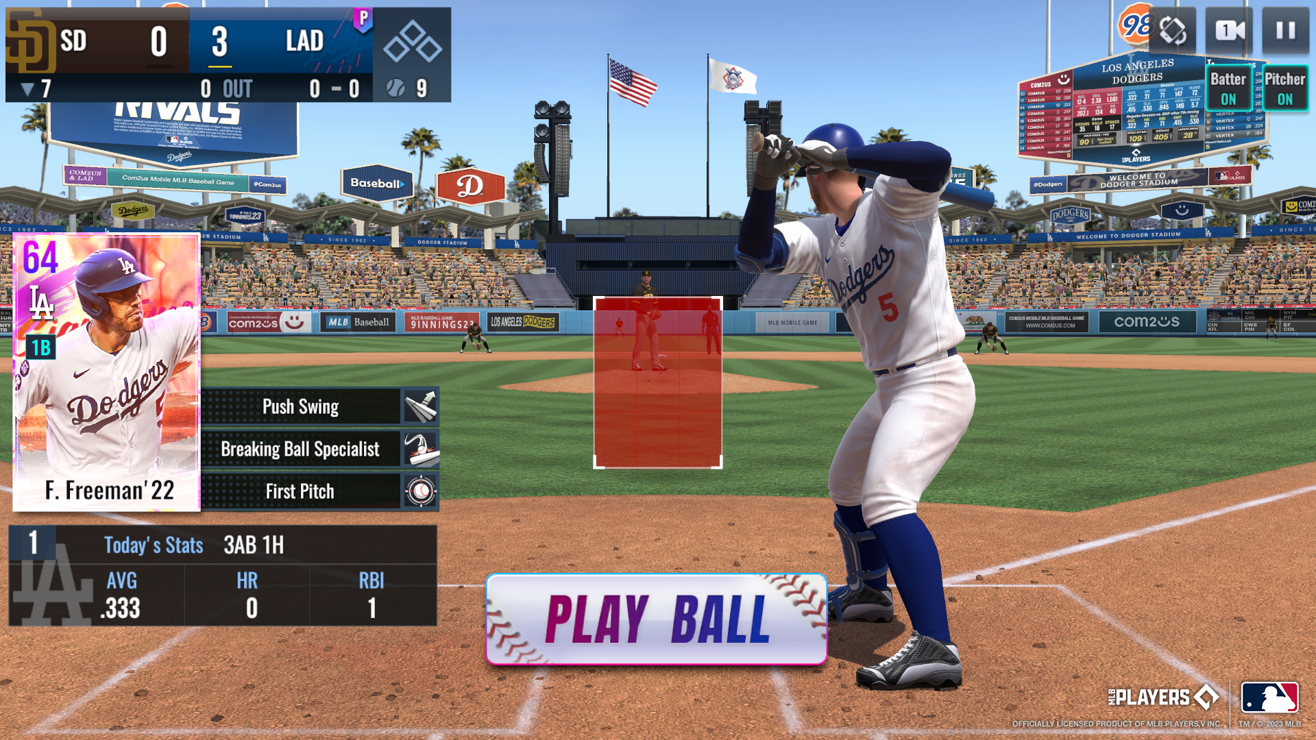 MLB 9 Innings Rivals Available Today