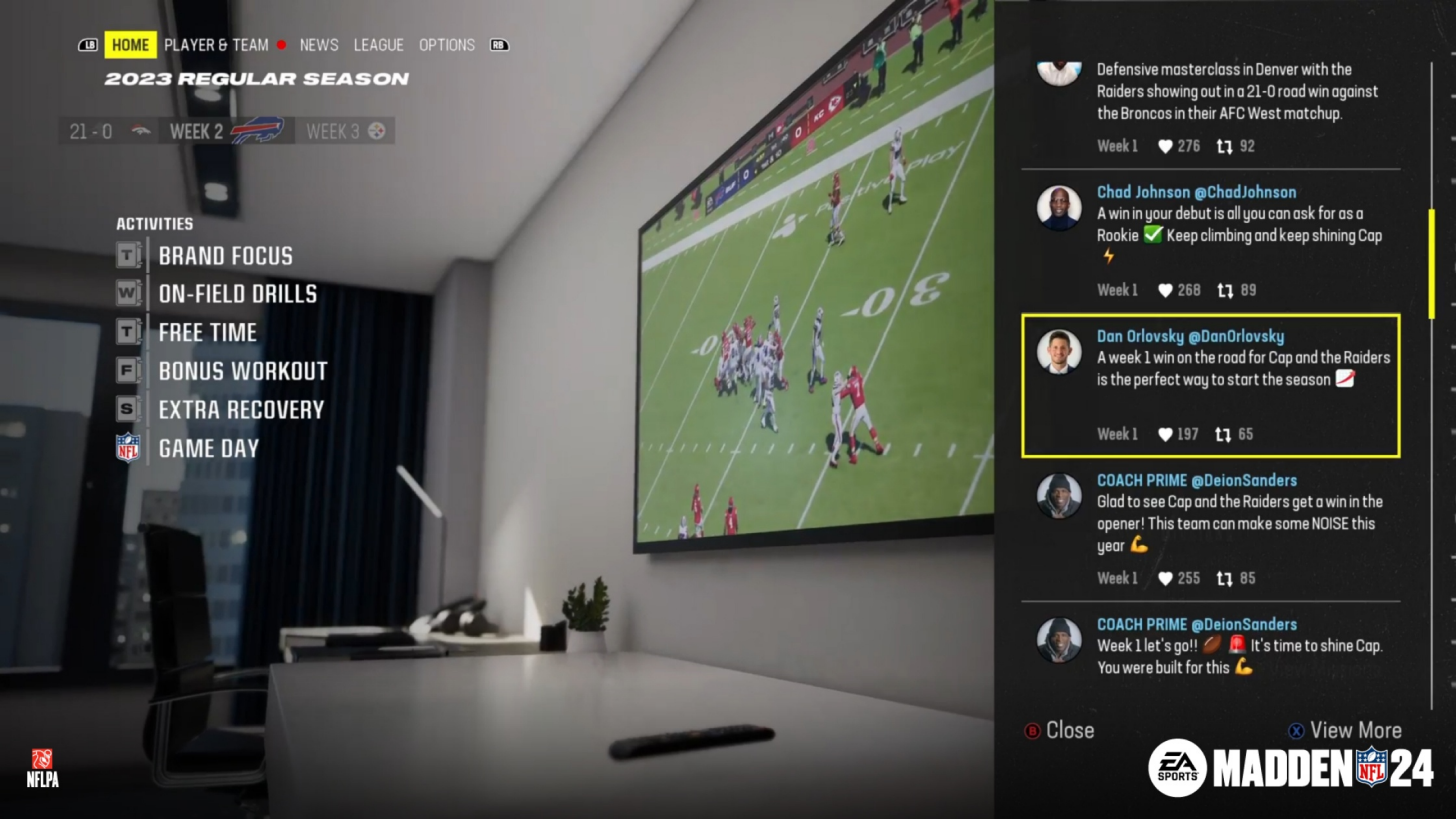 Madden NFL 24 Superstar Mode Trailer and Full Details Revealed