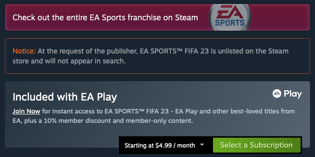 EA Play - Já disponível no Steam