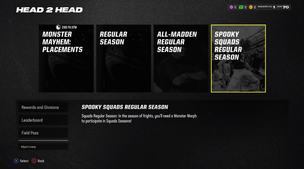 madden 24 mut most feared spooky squads
