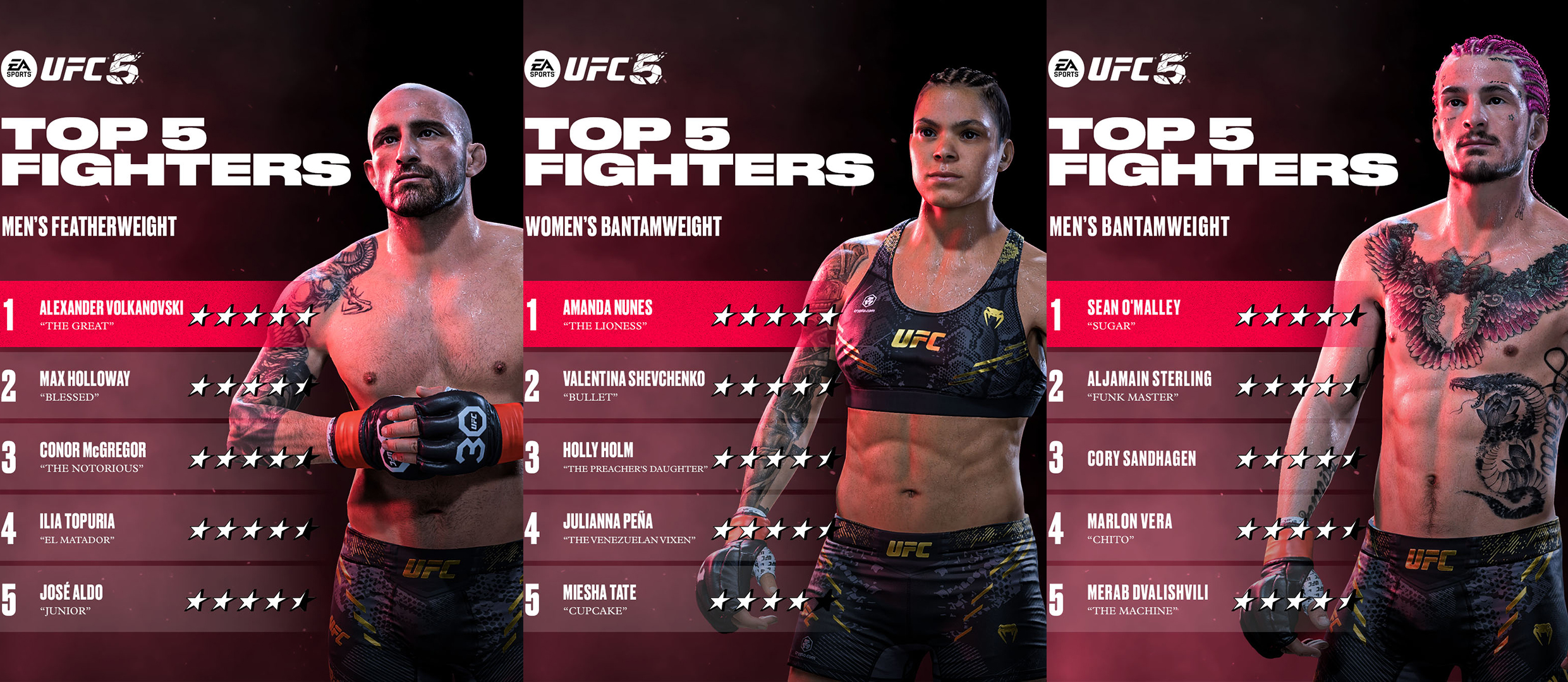 UFC 4: Best Fighters For Beginners, Ranked