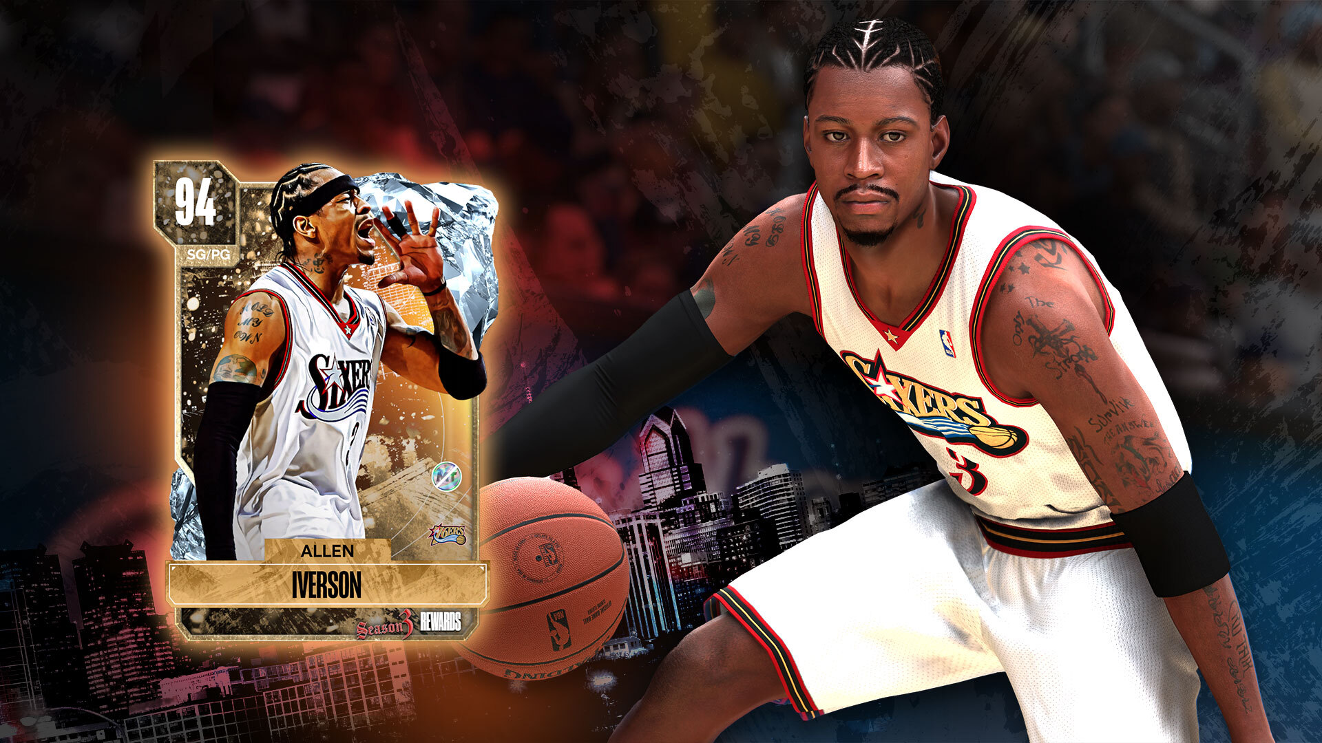 NBA 2K24 Season 3 Features Allen Iverson - Arrives on December 1