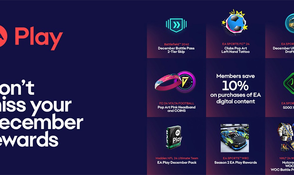 EA Play Member Only November Rewards Available Madden, NHL, FIFA