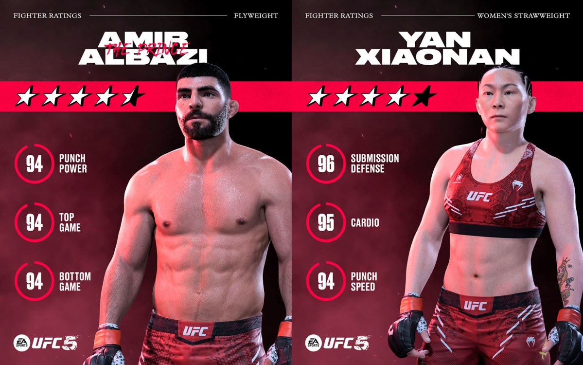 ea sports ufc 5 new fighters