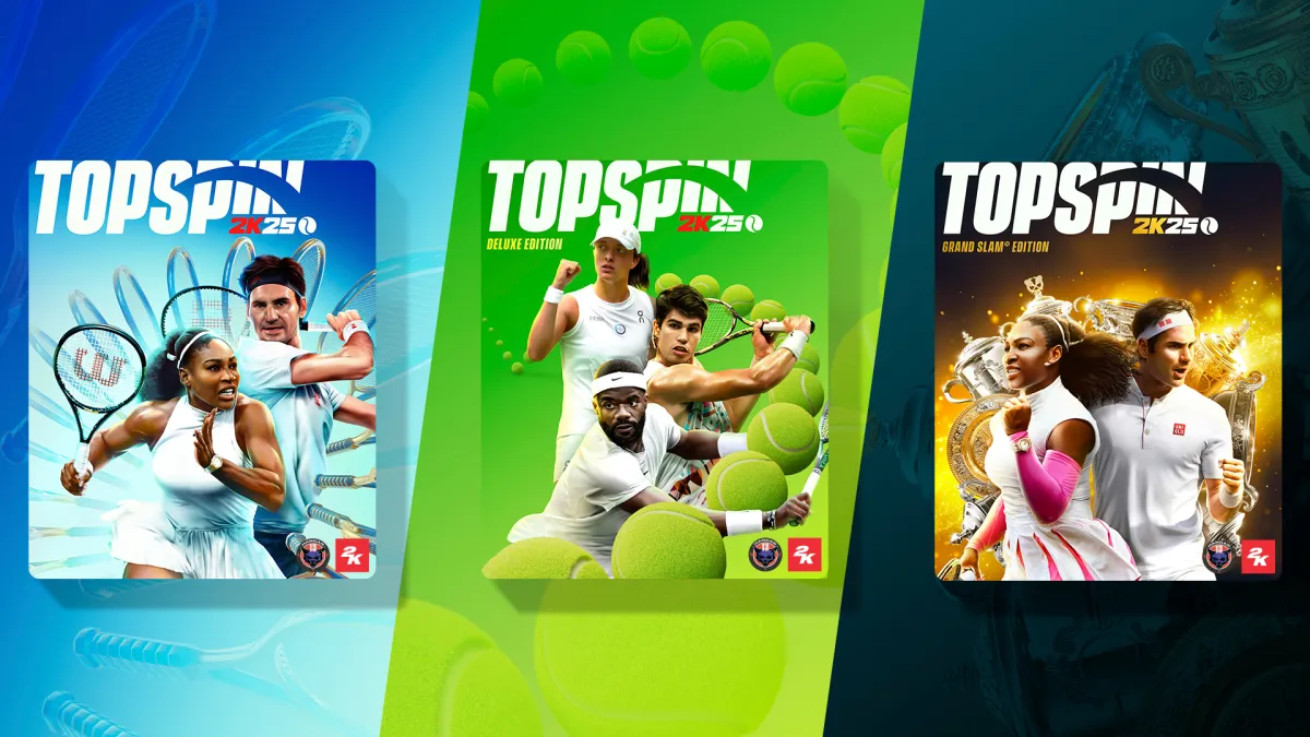 TopSpin 2K25 Cover Athletes