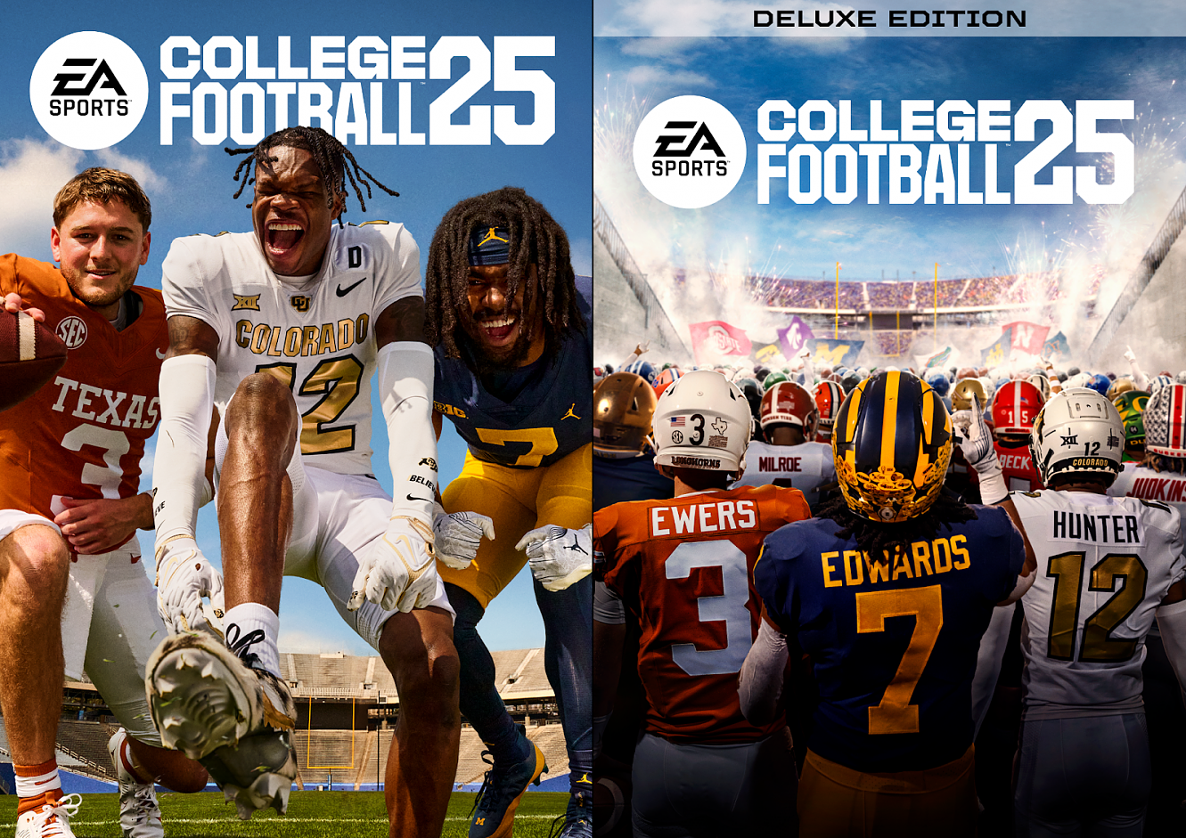 ea sports college football 25 covers