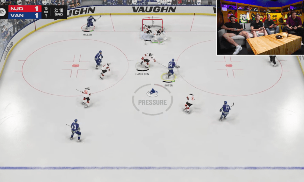 NHL 25 Gameplay Video Hughes Brothers and Nasher Operation Sports