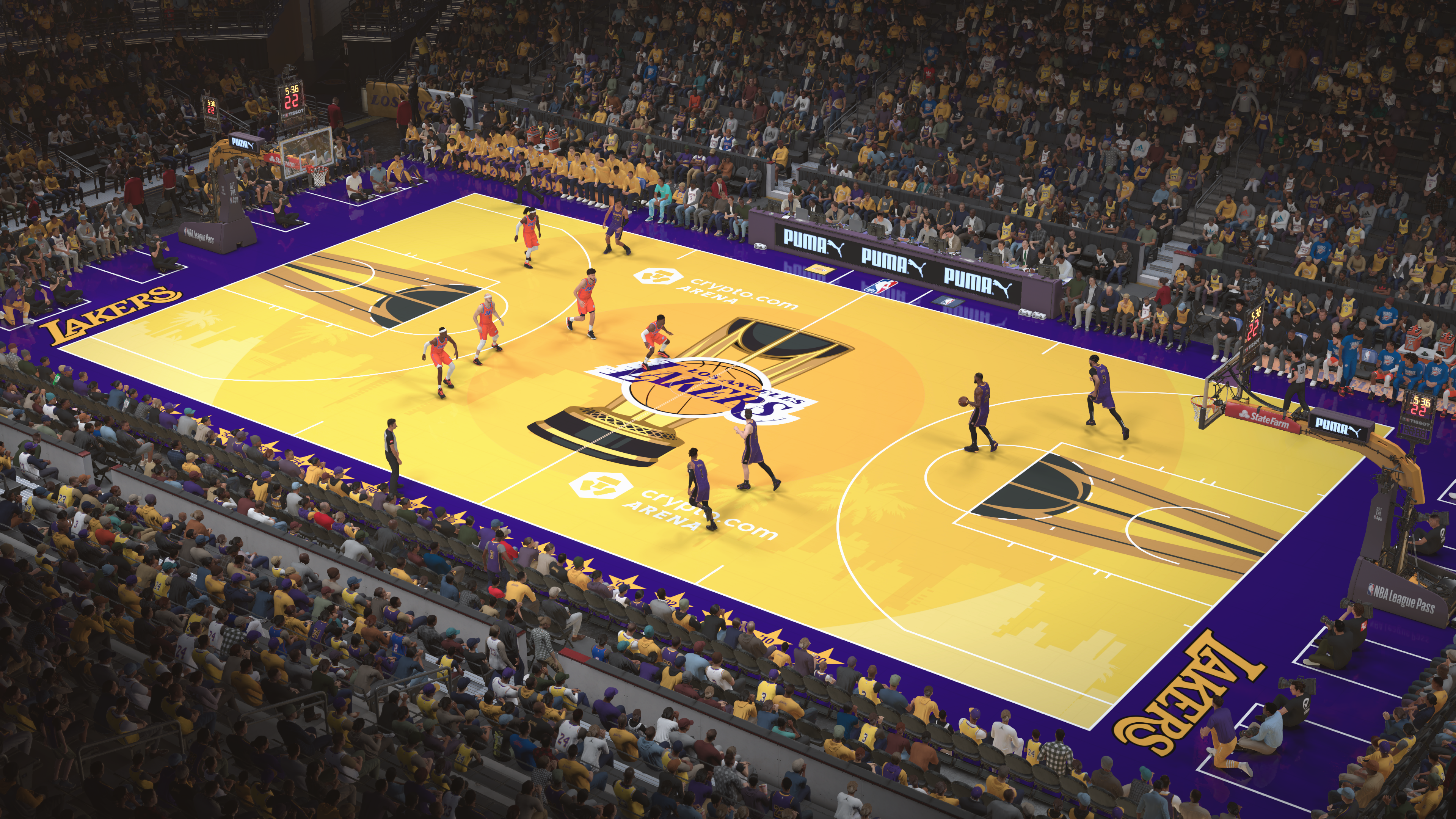 NBA Cup - Los Angeles Lakers Court 