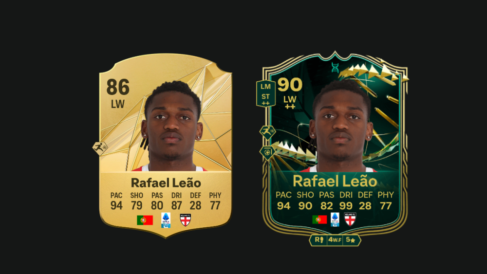 Rafael Leão after Finesse Express in EA FC 25