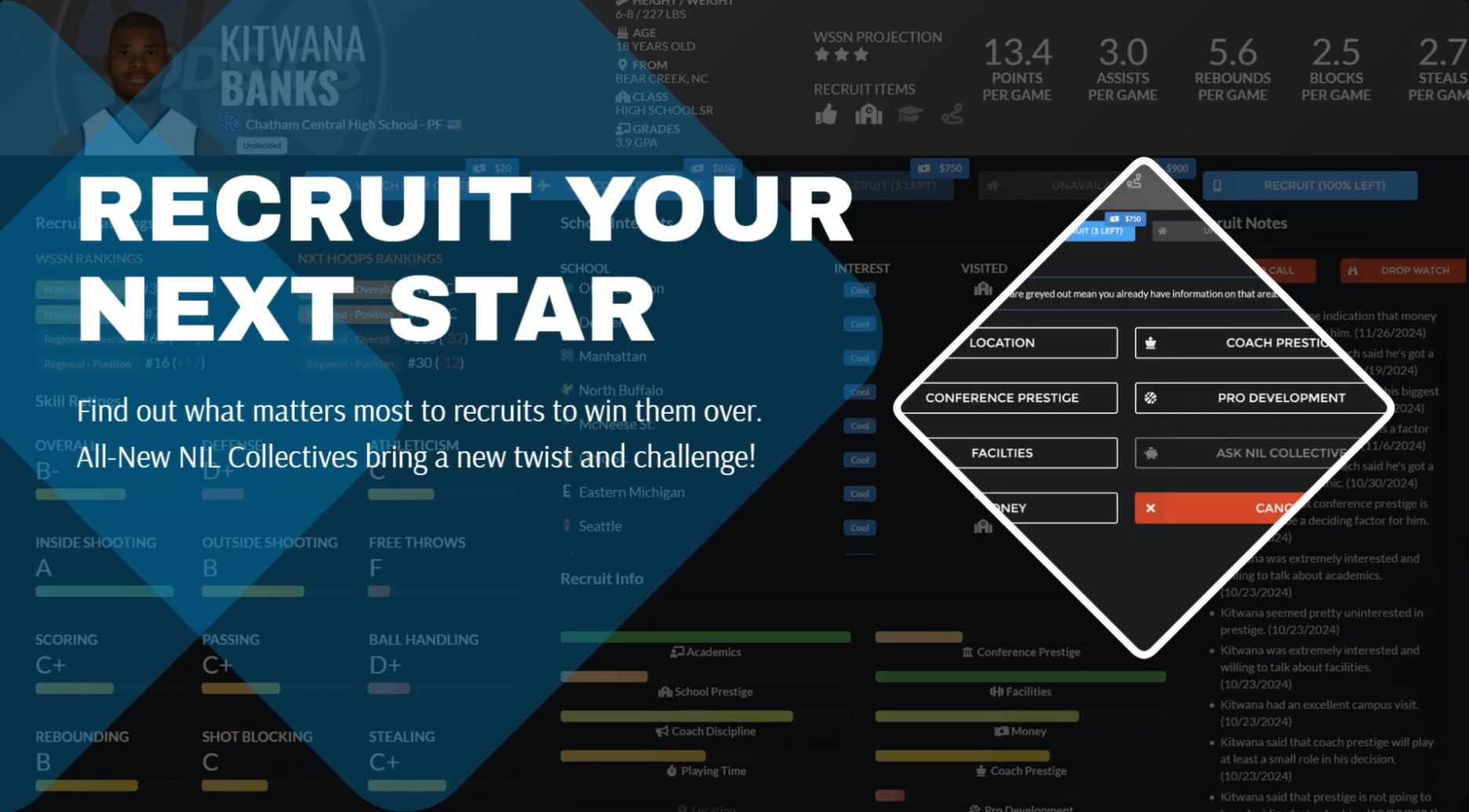 Draft Day Sports College Basketball 25