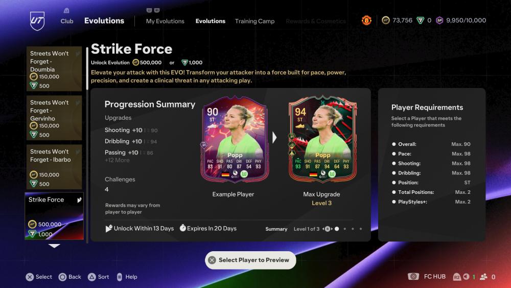 Strike Force Evo in EA FC 25