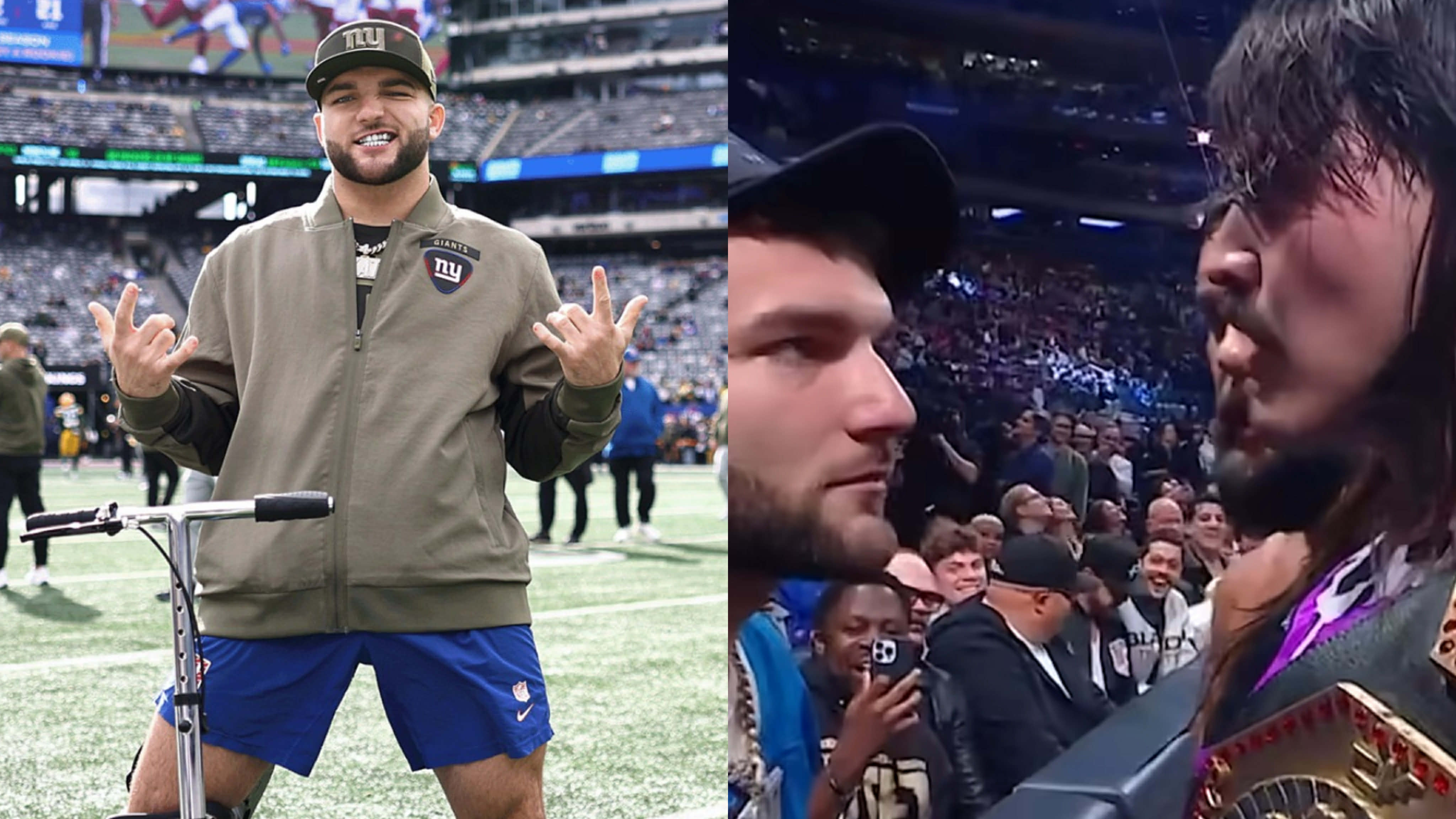 Cam Skattebo WWE RAW 