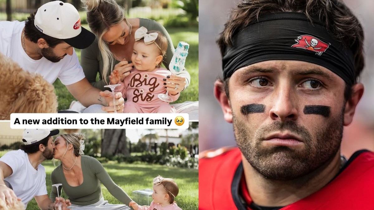 Image: NFL on ESPN and Baker Mayfield's Instagram 