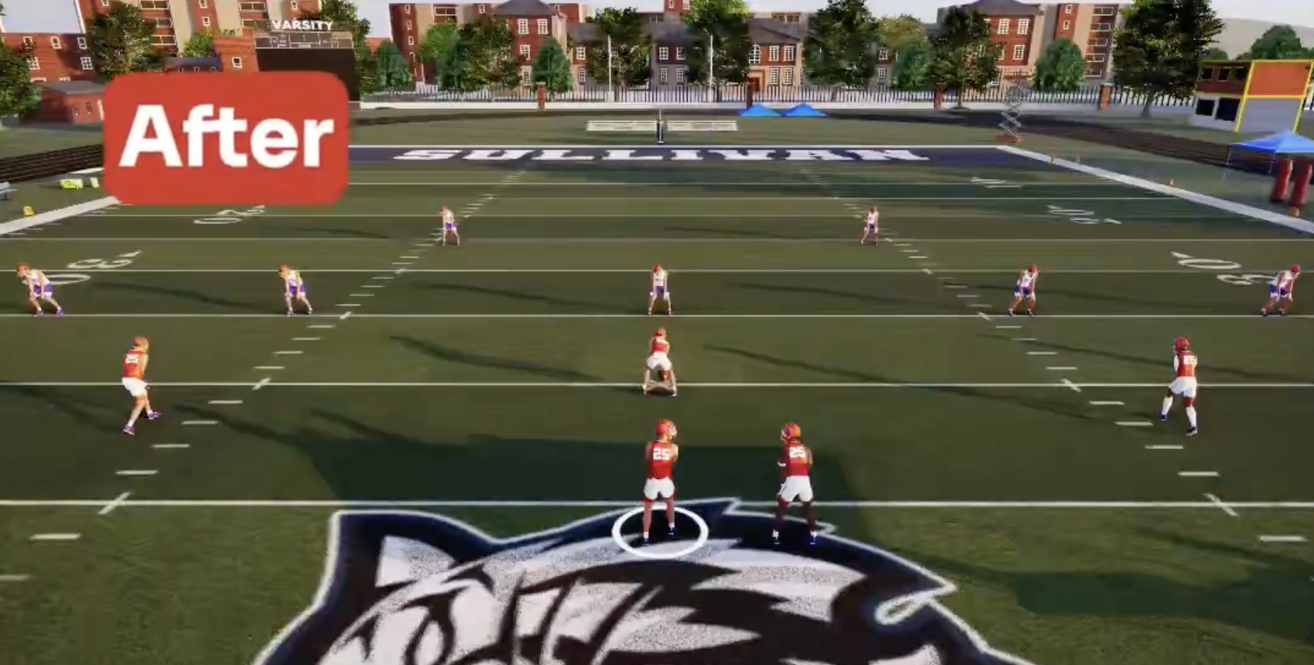 varsity high school football