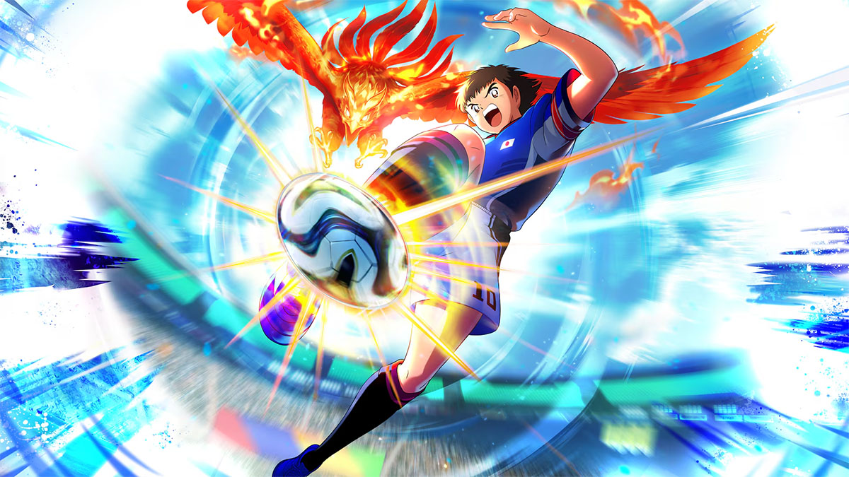 The key art for Captain Tsubasa 2 World Fighters.