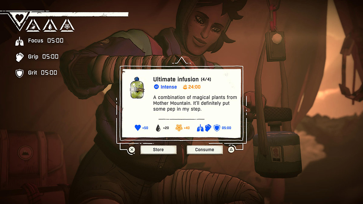 The Ultimate Infusion, as seen in Cairn.