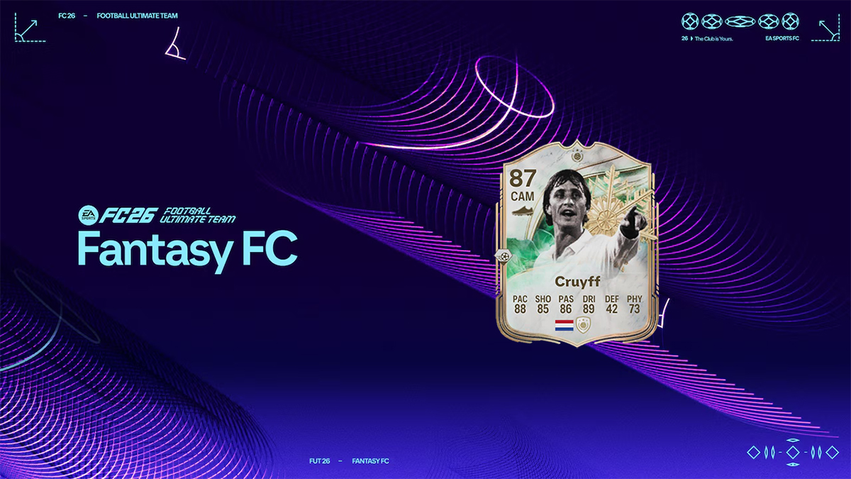 Winter Wildcards Johan Cruyff, one of the best players for the Instant Impact evolution in EA FC 26.
