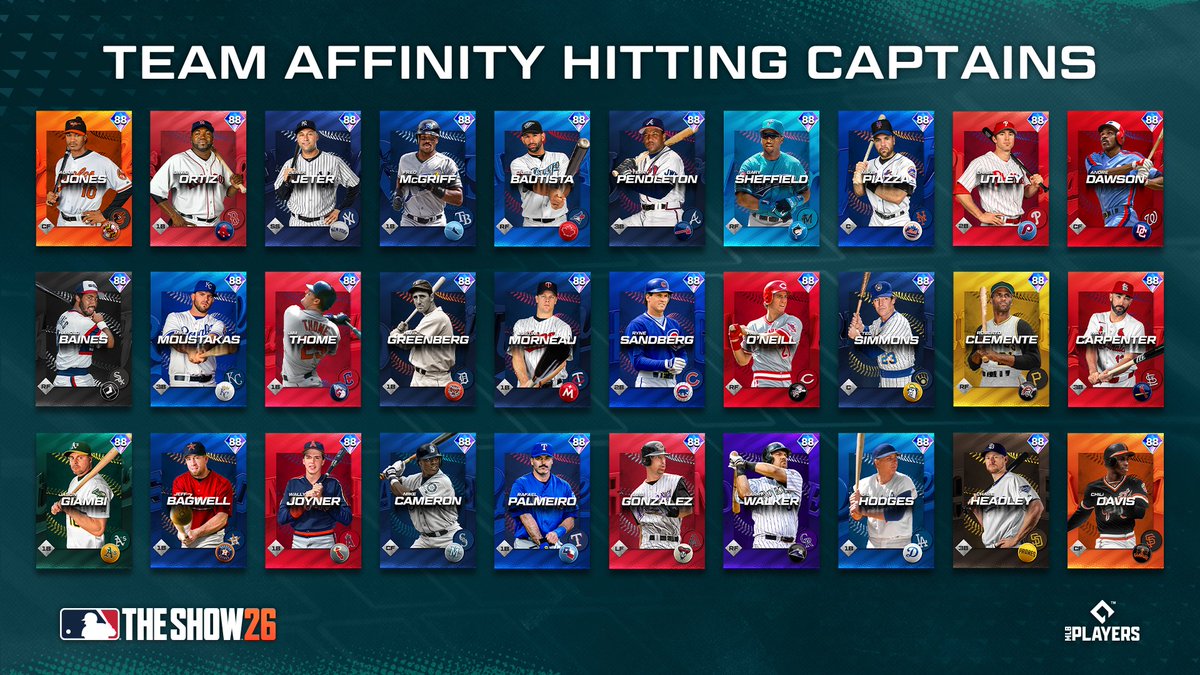 Team Affinity Is Changing in MLB The Show 26 With New Captain Cards and ...